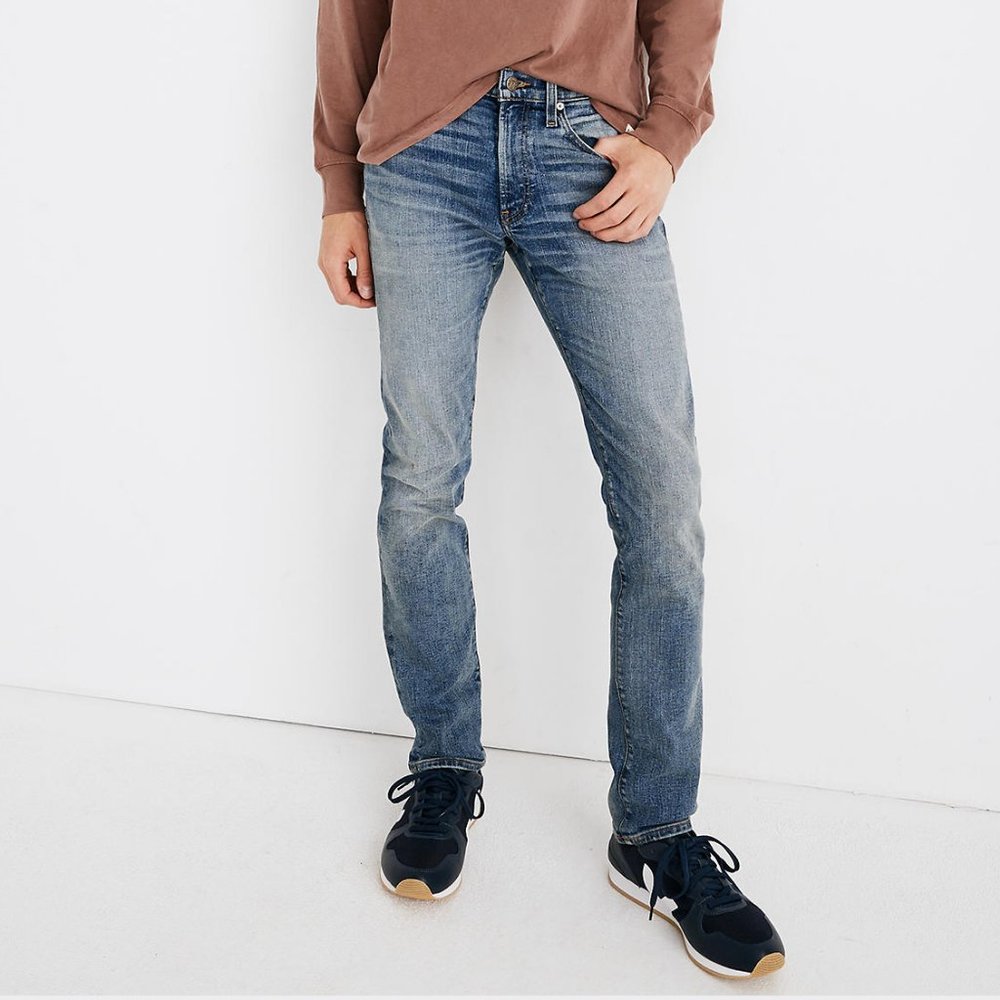 Madewell Mens Slim Jeans 31/32 Baywood Wash NWT - Picture 2 of 5
